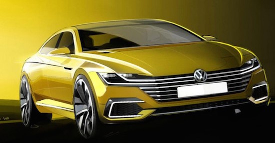 Volkswagen представит новое поколение Passat CC