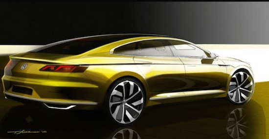 Volkswagen представит новое поколение Passat CC