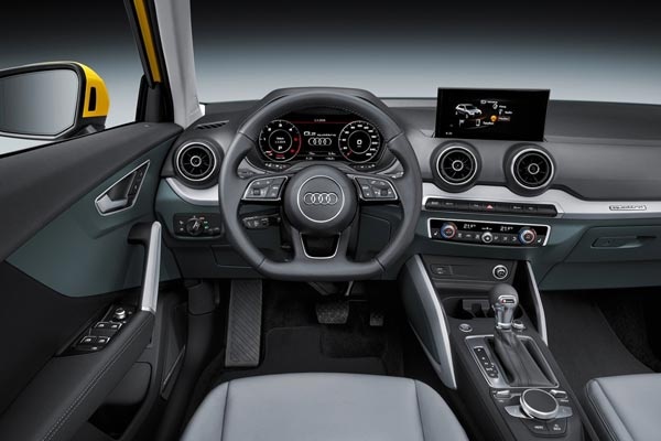Audi Q2 сохранит интерьер с одним дисплеем в салоне