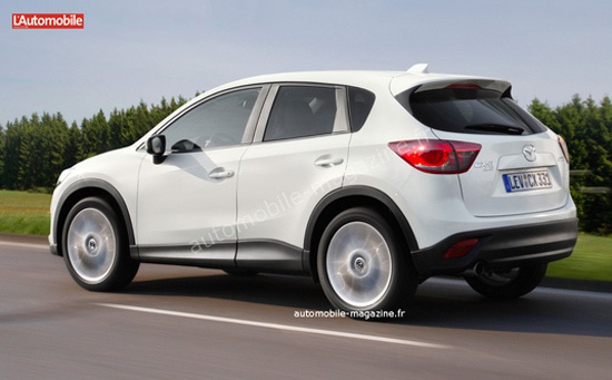 Mazda готовится выпустить новый субкомпактный кроссовер СХ-3 через год