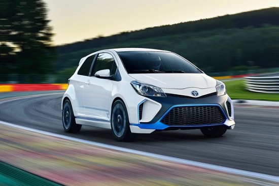 Toyota показала первые фотографии концепта Yaris Hybrid-R