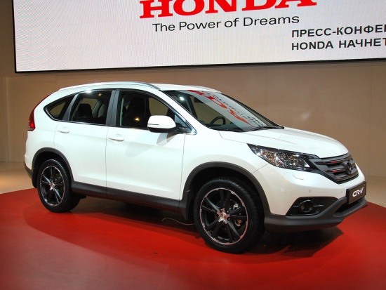 Новое поколение Honda CR-V представили в Москве