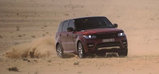 Range Rover Sport пересек пустыню за рекордный срок