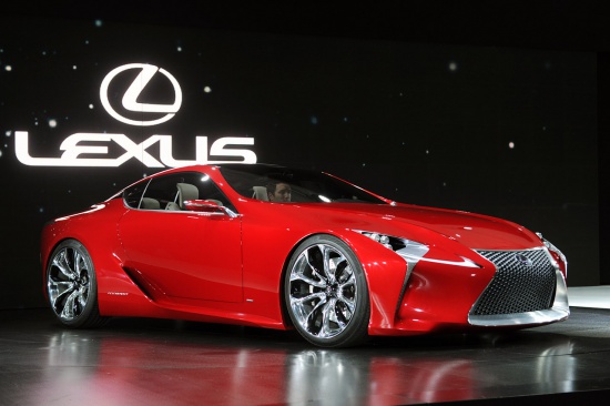 Lexus LF-LC - сумасшедший концепт в Детройте