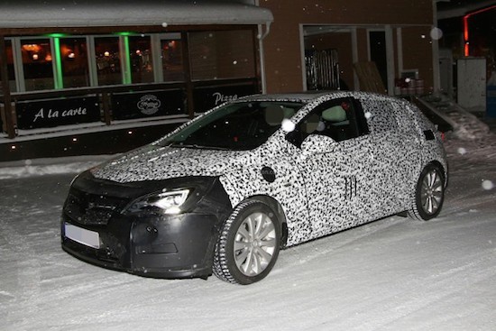 Opel тестирует новую Astra