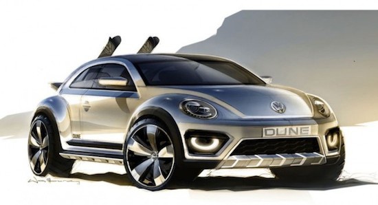 Volkswagen готовит внедорожный Beetle