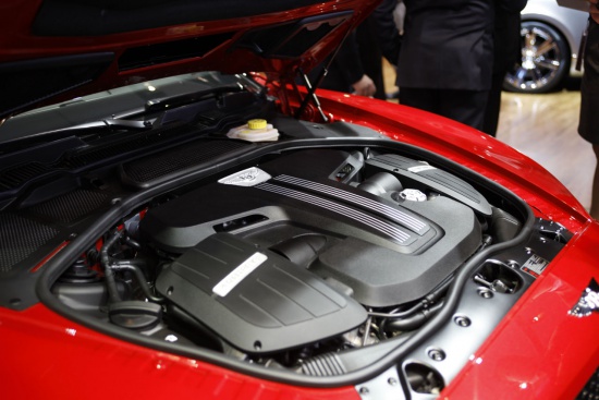 Bentley Continental GT V8 показали в Детройте