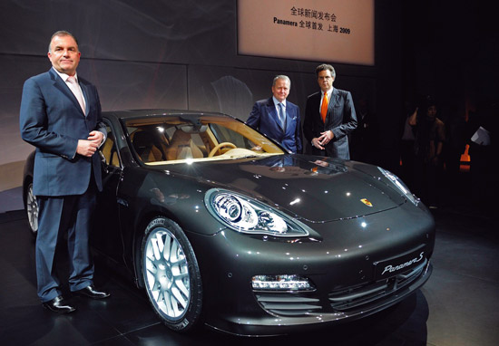 Первая официальная премьера Porsche Panamera
