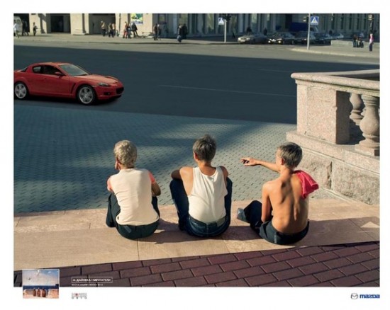 Mazda преподала урок рекламного искусства