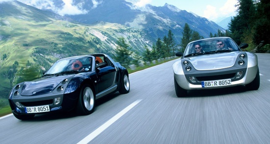 Smart Roadster/smart Coupe. План: 7000 в год. Продано: 7449 авто за 3 года.