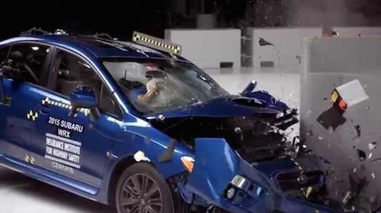 Новая Subaru WRX успешно прошла краш-тест