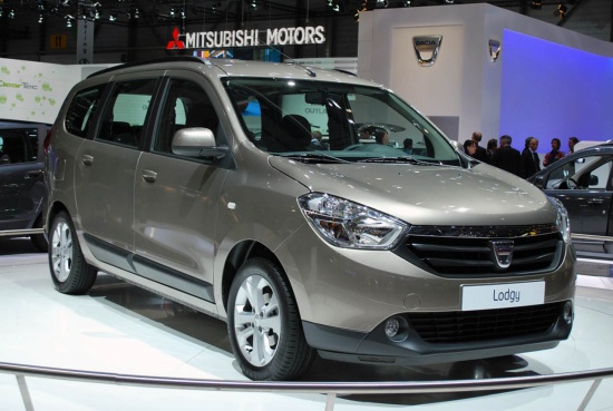 Появления Dacia Lodgy стоит ждать в России в ближайшее время