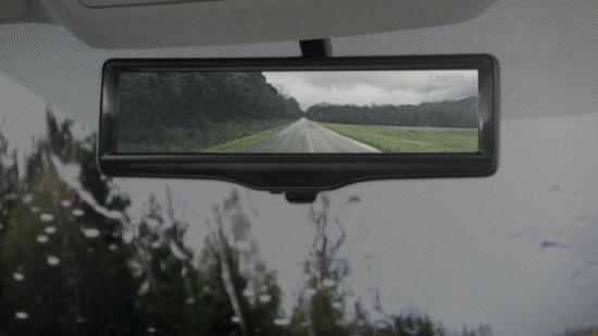 Nissan разработал цифровое зеркало заднего вида