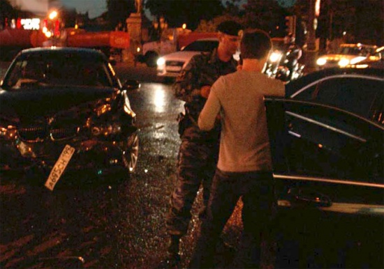 В Москве снова страшная авария с мигалкой. Видео