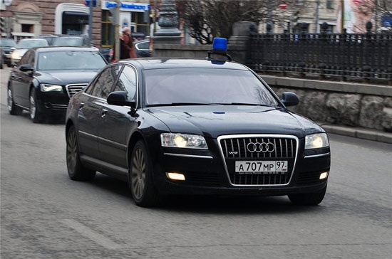 Audi калужской сборки эксклюзивно для российских чиновников