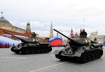 В Москве ограничат движение из-за репетиции парада Победы