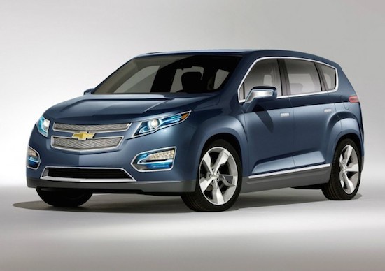 Chevrolet готовится выпустить гибридный кроссовер Crossvolt