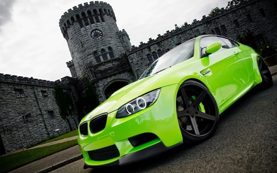 Зеленый цвет авто набирает популярность