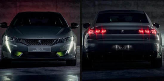 Перед/зад Peugeot 508 Sport Engineered