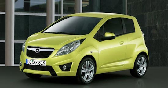 Opel готовит субкомпактную модель