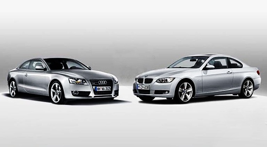 Сравнение Audi A5 vs BMW 3 Coupe 2009