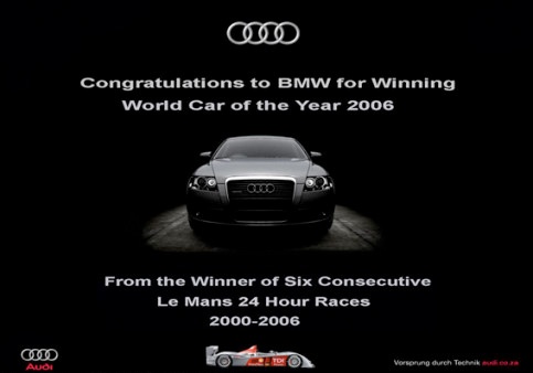 Сравнение Audi A5 vs BMW 3 Coupe 2009