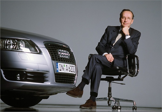 Audi A6 - первое детище Вальтера де Сильвы на посту шеф-дизайнера Audi.
