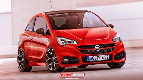 Opel Corsa OPC увидим в следующем году
