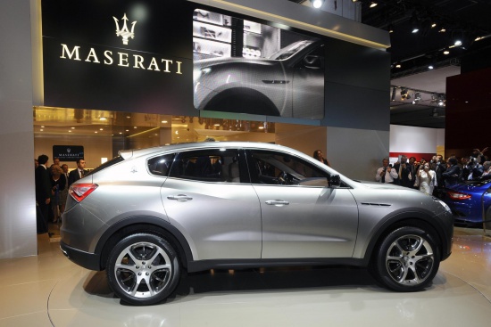 Кроссовер от Maserati выйдет в начале 2014 года