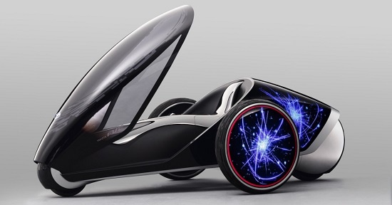 Toyota представит одноместный трехколесный прототип Fun Vehicle 2