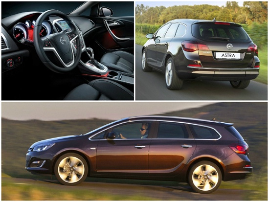 Новый Opel Astra - спортивный дизайн и новейшие технологии