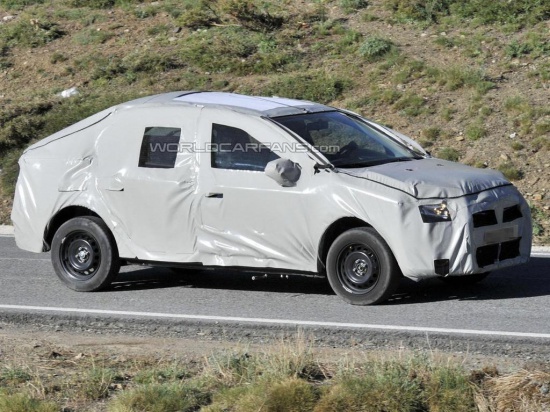 Новый Renault Logan проходит дорожные тесты