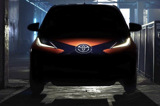 Toyota Aygo нового поколения: первый тизер