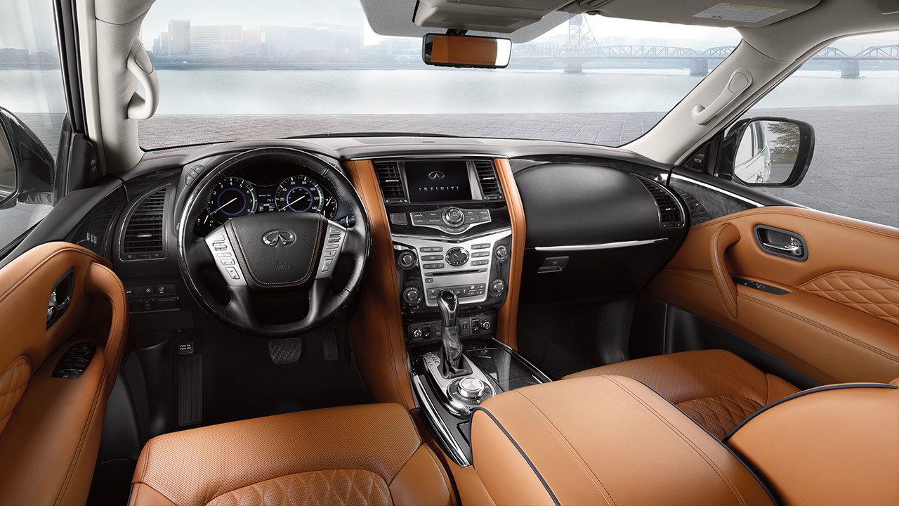 Infiniti qx70 салон
