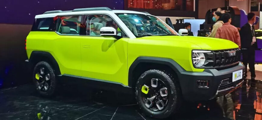 Haval показал новый брутальный кроссовер X-Dog