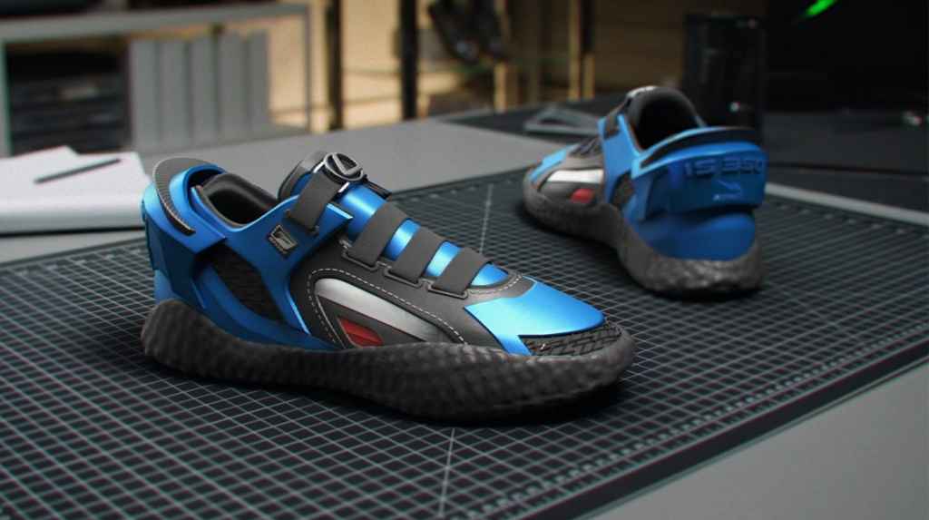 Lexus кроссовки, созданные в честь нового седана IS (Фото)
