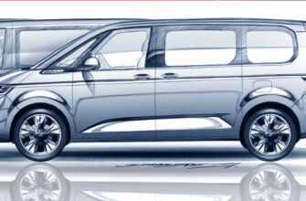 Volkswagen опубликовал изображения нового минивэна Multivan