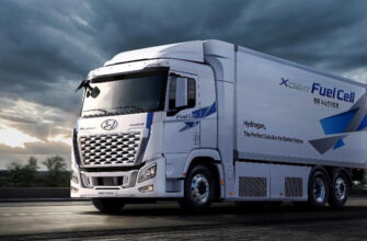 Hyundai представила первый в мире тяжелый грузовик на водородном топливе