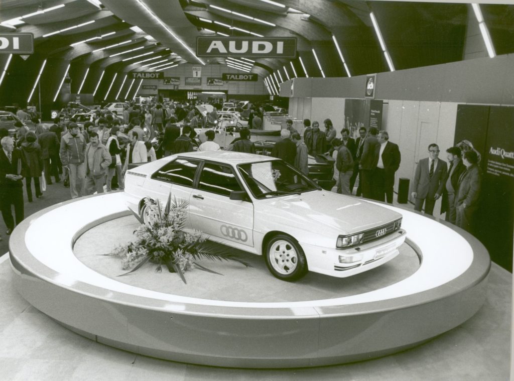 Audi отмечает 40-летие Quattro
