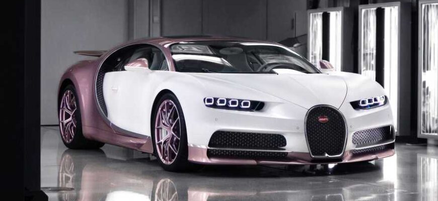 Bugatti сделали под заказ уникальный Chiron по имени Алиса
