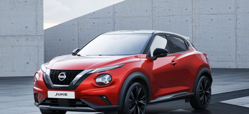 Новое поколение Nissan Juke запатентовано в России