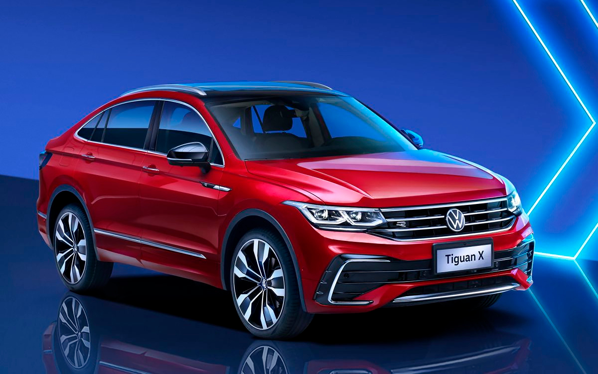 Компания Volkswagen презентовала купеобразную модификацию Tiguan