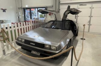 Известный киноавтомобиль DeLorean продают в Эстонии