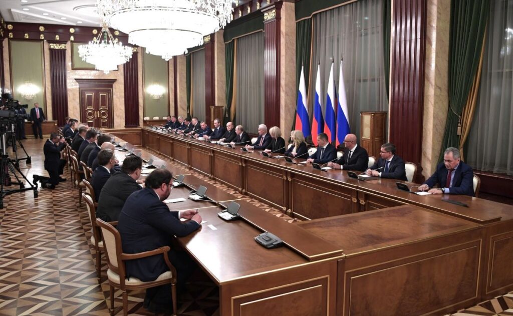 Заседание Кабинета Министров