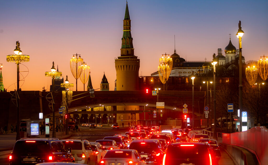 Количество автомобилей в Москве увеличивается