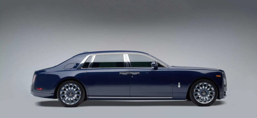 Rolls-Royce изготовили уникальный экземпляр Phantom по спецзаказу