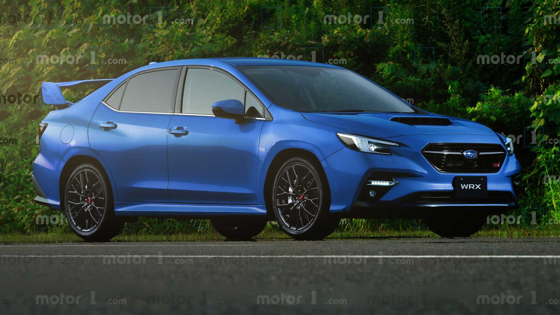 Дизайнеры представили как будет выглядеть обновленный Subaru WRX
